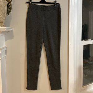 Talbots stretch fitted cotton houndstooth pants